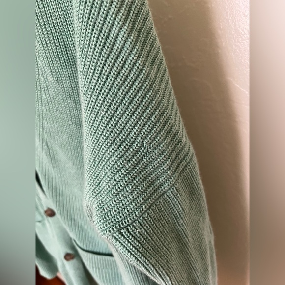 J. Crew V-neck Cotton-Blend Cardigan Sweater - Picture 5 of 6